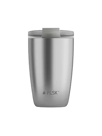 FLSK | Isolierbecher - Thermosbecher CUP Coffee to go-Becher 0,35l Stainless | 
